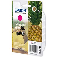 Epson 604XL Pineapple Ink Cartridge High Yield Magenta C13T10H34010