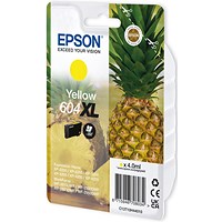 Epson 604XL Pineapple Ink Cartridge High Yield Yellow C13T10H44010