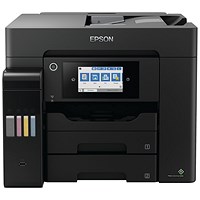 Epson EcoTank ET-5855 Wireless Colour 4-in-1 Inkjet Printer C11CJ29406BA