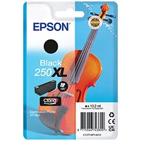 Epson 250XL Violin Claria Photo HD Ink Cartridge HY Black C13T16P14010