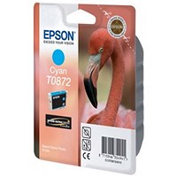 Epson T0872 Cyan Inkjet Cartridge C13T08724010, T0872