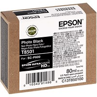 Epson Photo Black Ink Cartridge 80ml C13T850100