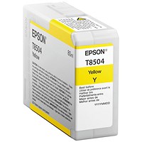 Epson T8504 Ink Cartridge Yellow C13T850400