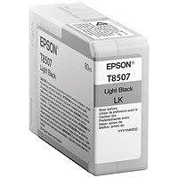 Epson T8507 Ink Cartridge Light Black C13T850700