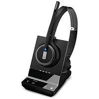 Epos Impact SDW 5063T Wireless Binaural On Ear DECT Headset 1001033 Epos Impact SDW 5063T Wireless Binaural On Ear DECT Headset 1001033