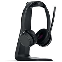 EPOS Impact 1061T ANC Wireless Binaural On Ear Headset, Bluetooth with Charging Stand