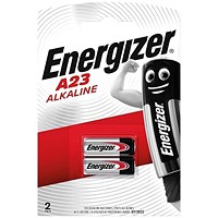 Energizer A23 Alkaline Batteries, Pack of 2