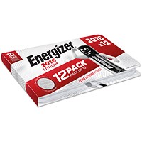 Energizer Lithium 2016 Coin Cell Batteries, Pack of 12 Energizer Lithium 2016 Coin Cell Batteries, Pack of 12