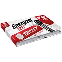 Energizer Lithium 2025 Coin Cell Batteries, Pack of 12 Energizer Lithium 2025 Coin Cell Batteries, Pack of 12