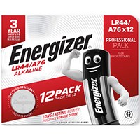 Energizer Alkaline LR44 Coin Cell Battery (Pack of 12)