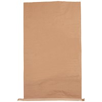 Medium Duty Plain Paper Waste Sack, 66 Litre, Brown, Pack of 50 Medium Duty Plain Paper Waste Sack, 66 Litre, Brown, Pack of 50