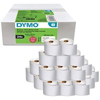 Dymo Shipping/Name Badge Labels 54x101mm 220 Labels (Pack of 24) 2223588