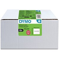 Dymo Large Multipurpose Labels 54x70mm 320 Labels (Pack of 12) 2234185