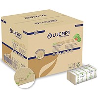 Lucart Professional EcoNatural 216TN Interfolded Napkins, 160 x 240mm, Pack of 6000