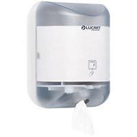 Lucart EcoNatural L-One Mini Dispenser White 892288I Lucart EcoNatural L-One Mini Dispenser White 892288I
