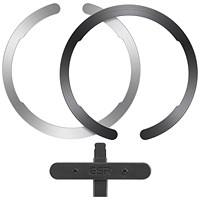 ESR HaloLock Universal Ring Silver/Black (Pack of 2) 2Z515