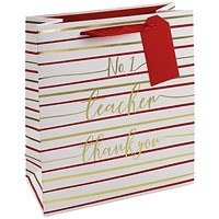 Eurowrap No1 Teacher Bag, Medium, Pack of 6