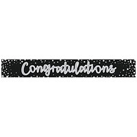 Eurowrap Congratulations Foil Party Banner Pack of 6