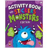 Monster Activity Book with Stickers (Pack of 12)