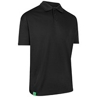 Envirowear Recyclable Polo Shirt, Black, 5XL Envirowear Recyclable Polo Shirt, Black, 5XL