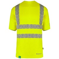 Envirowear Hi-Vis T-Shirt, Saturn Yellow, 3XL