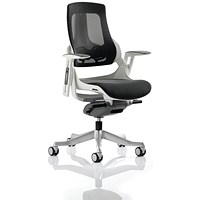 Zure Executive Mesh Chair, Charcoal