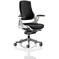 Zure Executive Chair, Height Adjustable Arms, Black