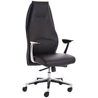 Mien Leather Executive Chair - Black
