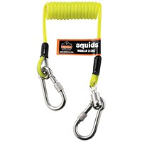 Ergodyne Coil Tool Lanyard, Yellow