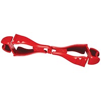 Ergodyne Squids 3400 Grabber Dual Clip Mount, Red Ergodyne Squids 3400 Grabber Dual Clip Mount, Red