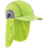 Ergodyne High Performance Hat With Shade, Yellow