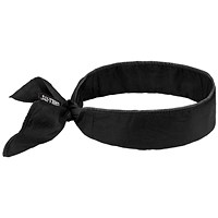 Ergodyne Evaporative Cooling Bandana, Black