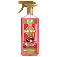 Fabulosa Bi-Carb Spray Strawberry Pop 750ml Pack of 9