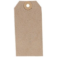 Unstrung Tags 4A 108 x 54mm Buff Single (1000 Pack) TG8024