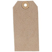 Unstrung Tags 4A 108 x 54mm Buff Single (Pack of 1000) TG8024