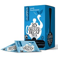 Clipper Fairtrade Everyday Organic Decaf Teabags (Pack of 25)