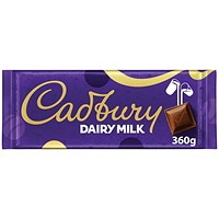 Cadbury Dairy Milk Chocolate Gift Bar 360g
