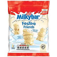 Nestle Milkybar Festive Friends White Chocolate Bag - 57g