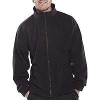 Beeswift Standard Fleece Jacket, Black, 3XL
