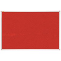 Franken X-traLine Noticeboard, Felt, W600xH450mm, Red Franken X-traLine Noticeboard, Felt, W600xH450mm, Red