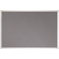 Franken X-traLine Noticeboard, Felt, W600xH450mm, Grey