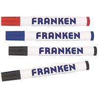Franken Refill Markers, Assorted, Pack of 4