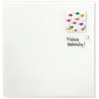 Franken Magnetic Glass Board, W1200xH1200mm, White