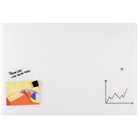 Franken Magnetic Glass Board, W1200xH900mm, White