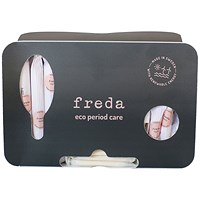 Freda Pre-filled Pad and Tampon Dispenser, Comes with Refill Pack