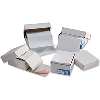 5 Star Computer Listing Paper, 1 Part, 11 inch x 241mm, Microperforated, Plain White, Box (2000 Sheets)