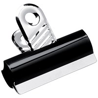 5 Star Metal Grip Clips - 50mm, Black, Pack of 10 5 Star Metal Grip Clips - 50mm, Black, Pack of 10