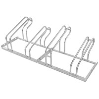 City Classic Bicycle Rack Single Side 4 Cycle Capacity FS601285