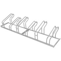 City Classic Bicycle Rack Single Side 6 Cycle Capacity FS601445