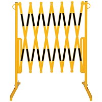 Traffic-Line Extendable Trellis Barrier 3600mm Ylw/Blk